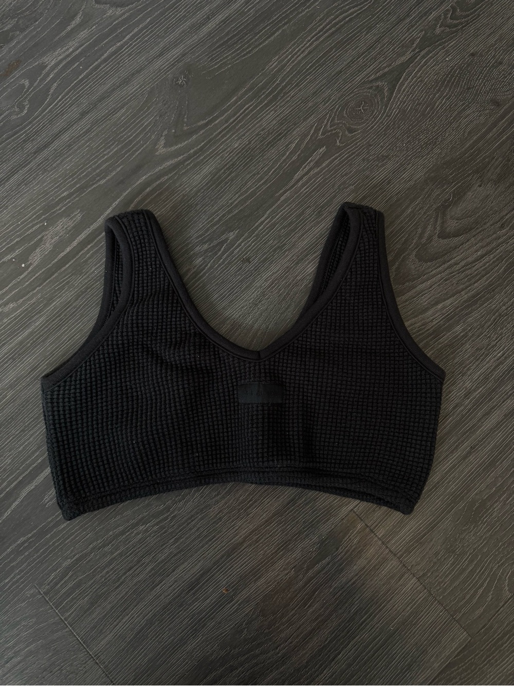 Set Active Waffle Knit Bralette